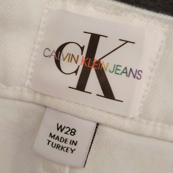 Calvin Klein Jeans Pride High Rise Mini Skirt Size 28 - Picture 6 of 10